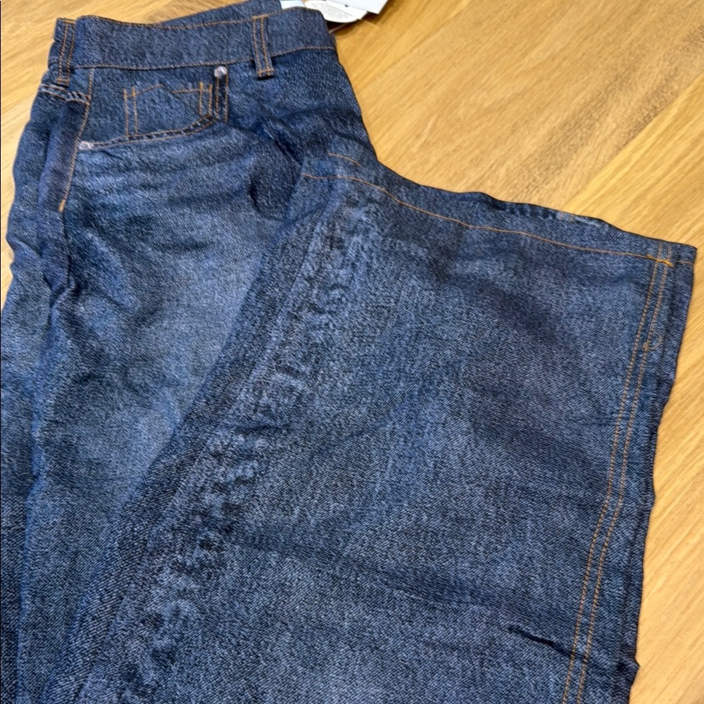 Dark Blue Denim Jeans